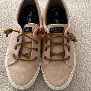 Sperry Canvas Shoes, Size 8